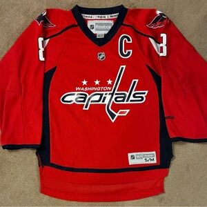 Washington Capitals Alex Ovechkin #8 Reebok Hockey jersey Youth S/M